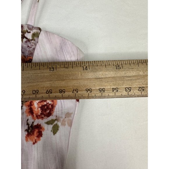 Brock Collection x H&M Floral Print Mini Dress sz XS White/Red - Picture 5 of 6